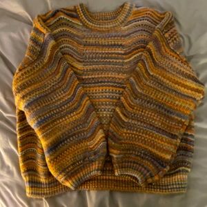Women’s multi-colored sweater- size L